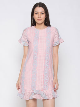 Globus - Pink Patterned Dress