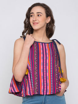 Globus - Pink Stripes Top