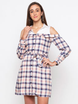 Globus - Pink Checks Dress