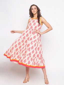 Globus - Pink Printed Dress