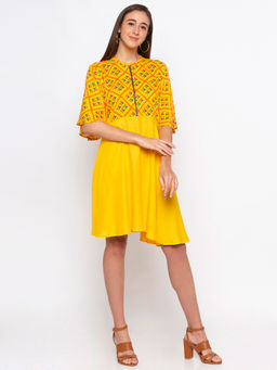 Globus - Yellow Floral Dress