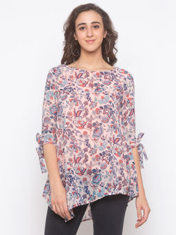 Globus - Pink Printed Top