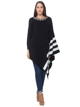 Globus - Black Embellished Top