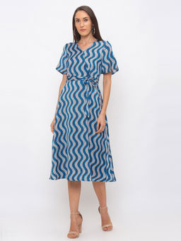 Globus - Blue Stripes Dress