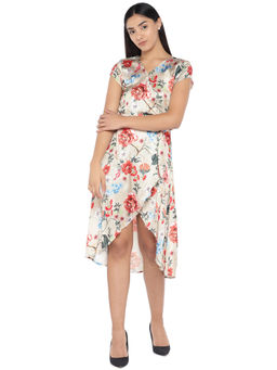 Globus - Beige Floral Dress