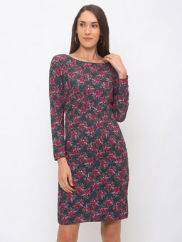 Globus - Grey Floral Dress