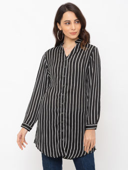 Globus - Black Stripes Dress