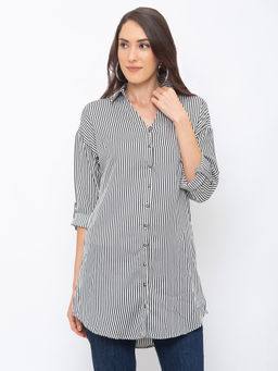 Globus - Black Stripes Dress