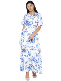Globus - White Floral Dress