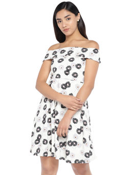 Globus - White Floral Dress