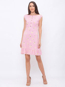 Globus - Pink Floral Dress