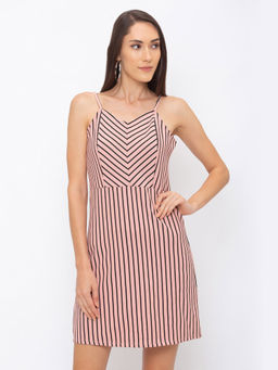 Globus - Peach Stripes Dress