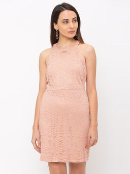 Globus - Peach Patterned Dress