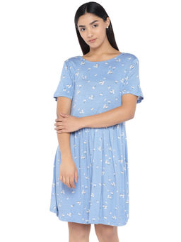 Globus - Blue Floral Dress