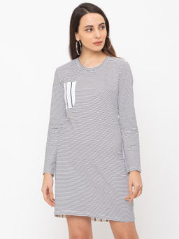 Globus - Black Stripes Dress