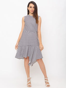 Globus - Black Stripes Dress