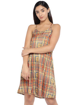 Globus - Beige Printed Dress