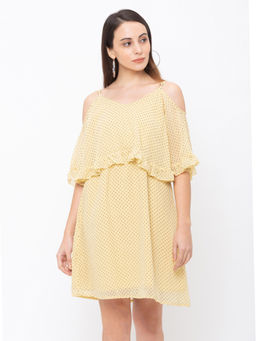 Globus - Yellow Polka Dots Dress