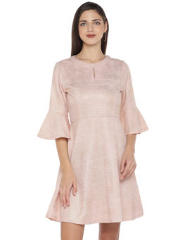 Globus - Pink Solid Dress