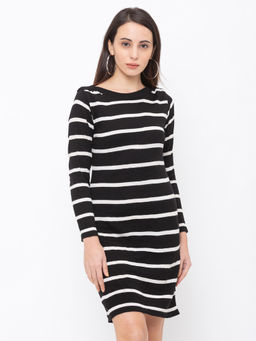 Globus - Black Stripes Dress