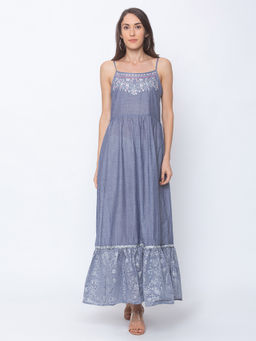 Globus - Grey Floral Dress