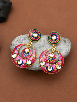 Silvermerc Designs - Pink Wedding Earrings