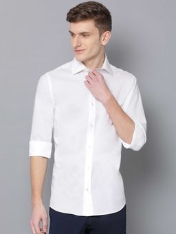 GANT - White Solid Casual Shirt