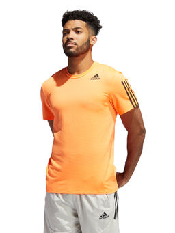 adidas - Aero3S Tee Pb Orange Training T-Shirt