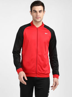 Reebok - Hustle Tracktop Red Training Track Top