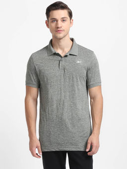 Reebok - ESS M polo Grey Training Polo T-Shirt