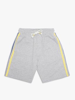 Lil Tomatoes - Li'l Tomatoes Boys Solid Bermuda With A Surprise Gift- Ecru