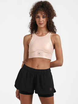 adidas - Asmc Shine Crop Copper Training Tops