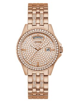 Guess - Lady Comet Ladies Dress Watch Rose Gold-GW0254L3