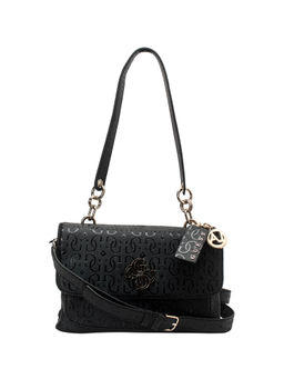 Guess - CHIC SHINE Black Printed Handbags