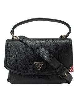 Guess - BECCA Black Solid-Plain Handbags