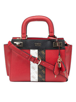 Guess - KATEY Red Solid-Plain Satchels