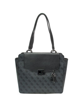 Guess - VALY Charcoal Printed Satchels