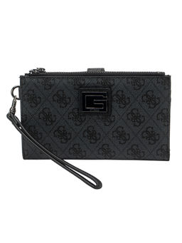 Guess - VALY Charcoal Printed Wallets