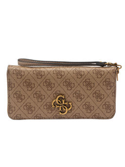 Guess - NOELLE Brown Printed Wallets