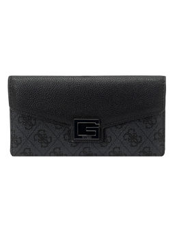 Guess - VALY Charcoal Printed Wallets