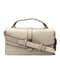 Guess - ALBURY White Printed Handbags