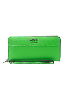 Guess - KATEY Green Solid-Plain Wallets