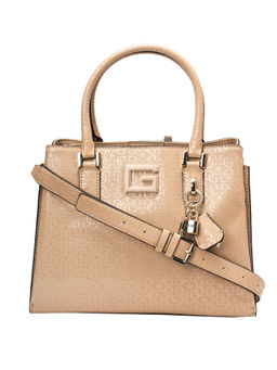 Guess - BLANE White Printed Satchels