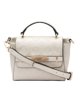 Guess - BEA MINI TOP HANDLE FLAP Grey Handbag