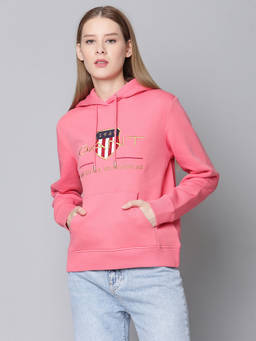 GANT - Women's Red Hoodie