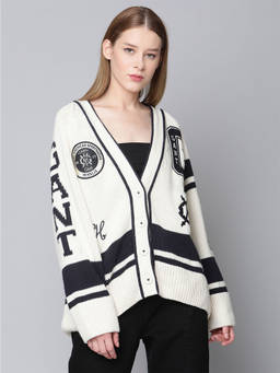 GANT - Women's White Cardigan