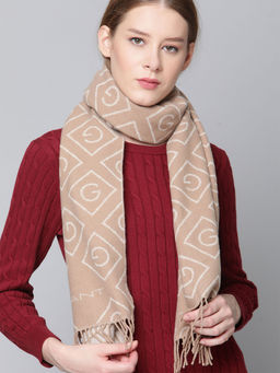 GANT - Women's Khaki Scarf