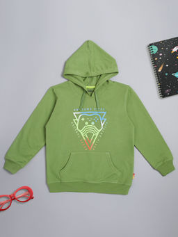 Lil Tomatoes - Boys Graphic Sweatshirts Olive