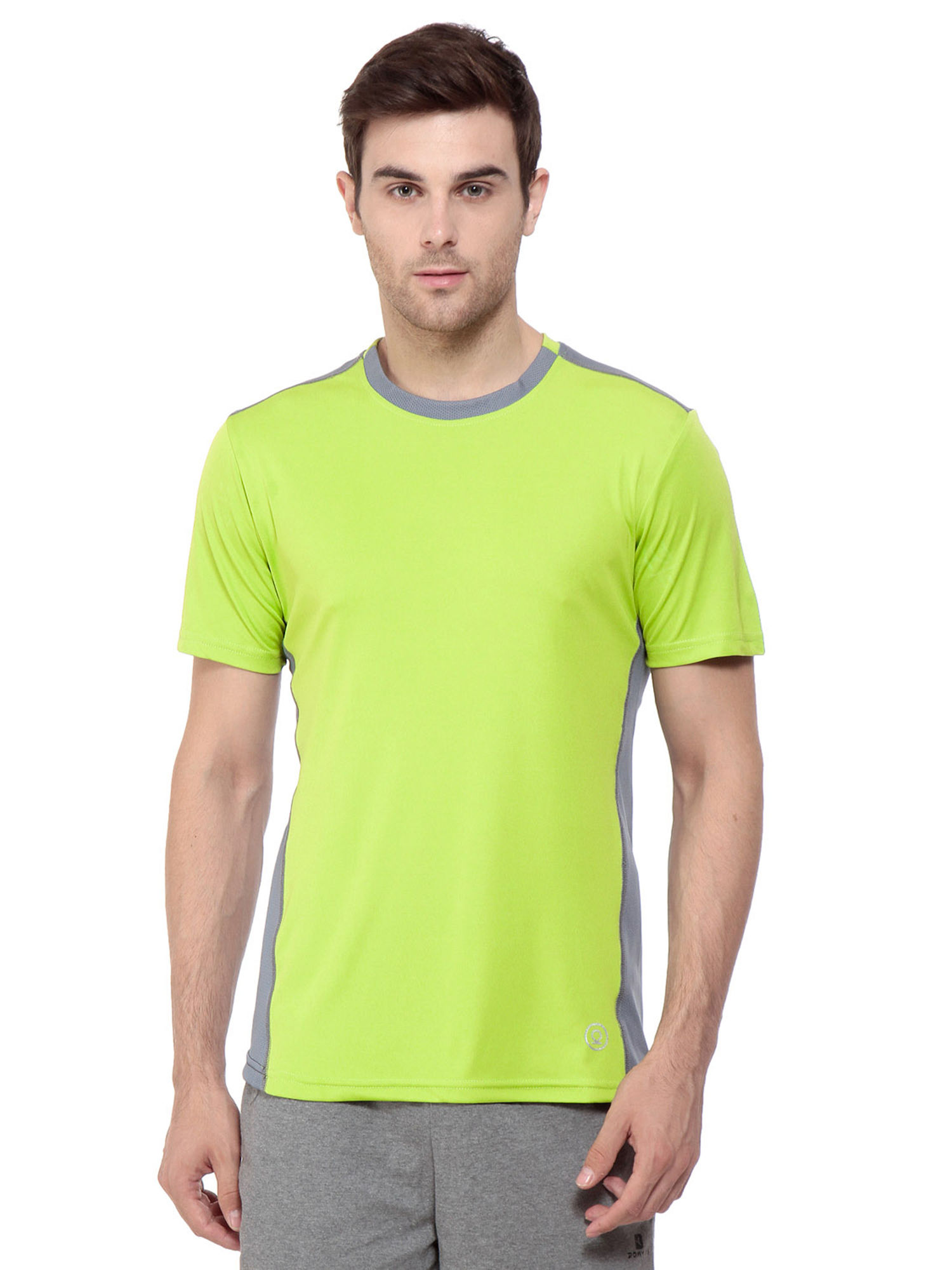 Chkokko Green Men Gym T-Shirt 