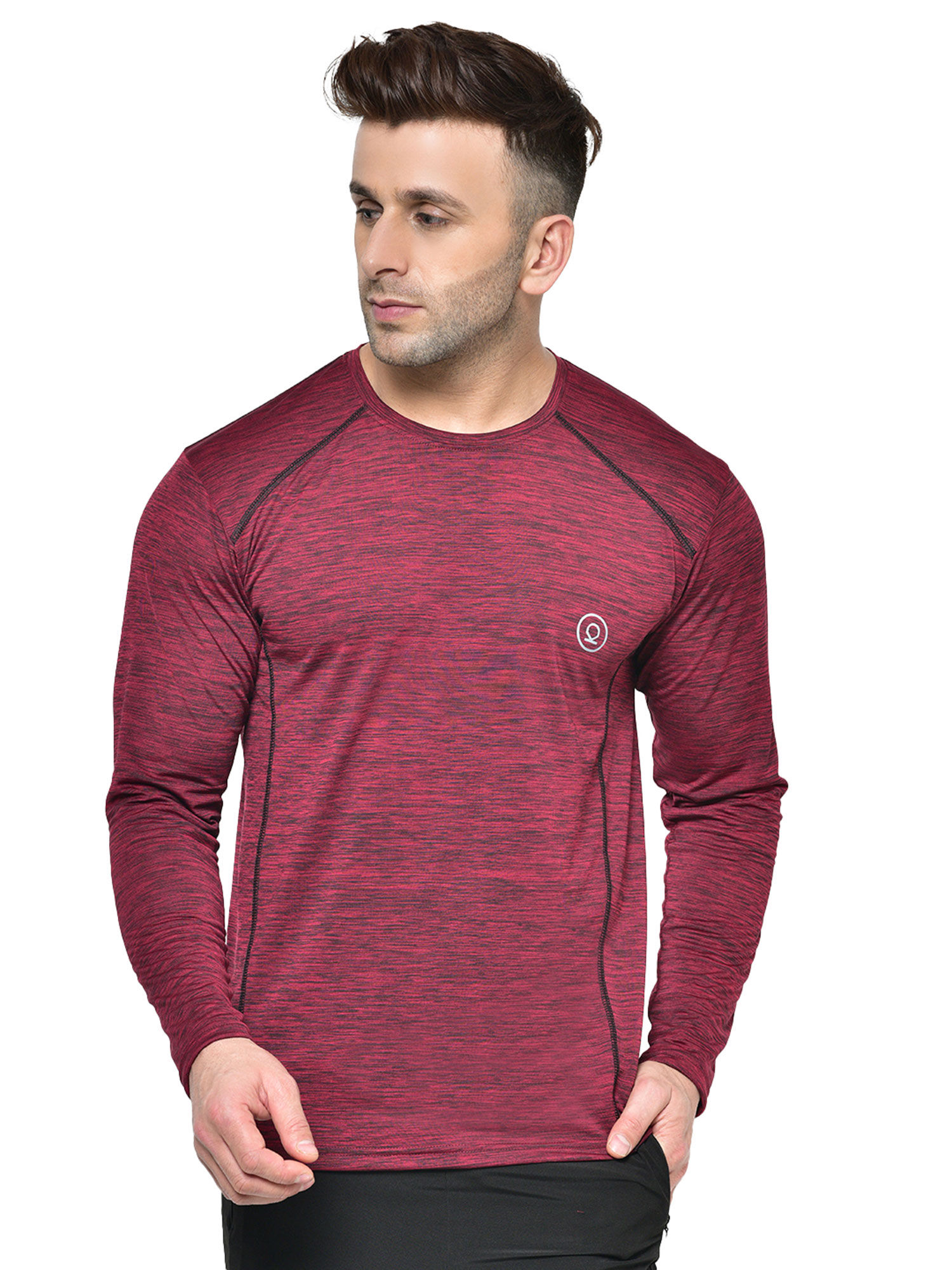 Buy Chkokko Men Round Neck Full Sleeves 